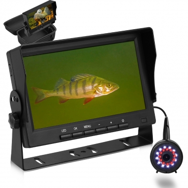 7'' Underwater Fishing Camera - [Upgrade HD 1080P] Ice Fishing Camera  Underwater w/ 10,000mAh Li-Battery, USB-C Charging Port, Portable Ice  Fishing